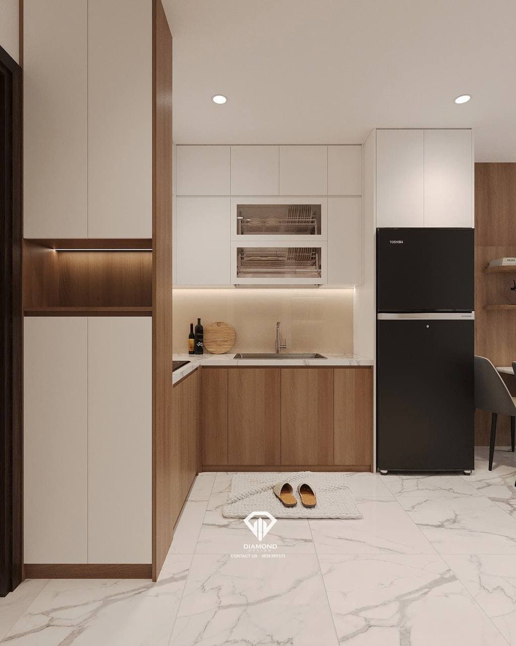 1 BR Apt — 3