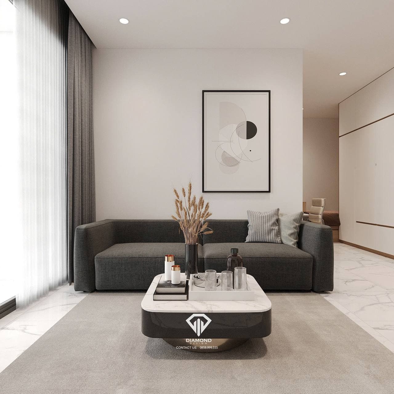 1 BR Apt — 5