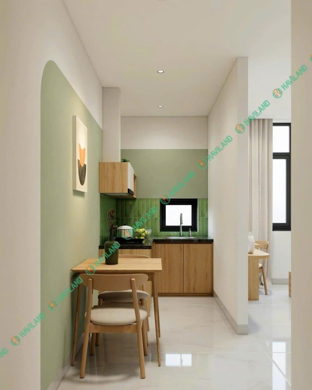 For rent: 1-bedroom apartment — 4