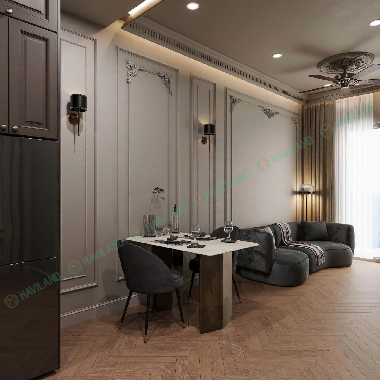 1-room apartment for rent — 3